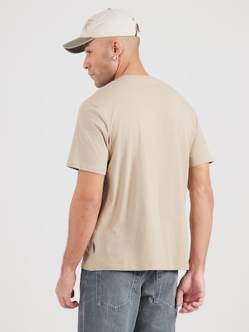 JACK & JONES Koszulka 'JJEDover' w kolorze beżowy