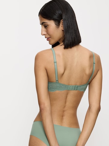 TRIUMPH T-shirt BH ' Amourette Charm ' in Groen