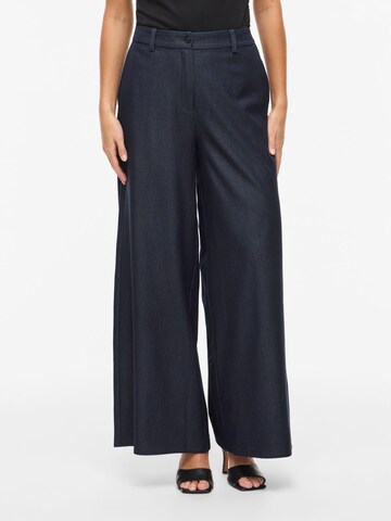 VILA Wide leg Broek 'VIOfala' in Blauw: voorkant