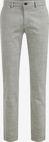 WE Fashion Chino Pants in Grey: front