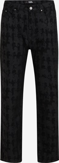 Karl Lagerfeld Jean en noir denim, Vue avec produit