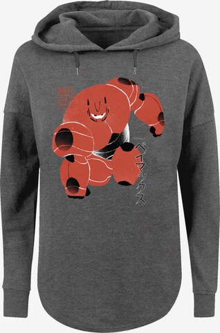 Sweat-shirt 'Big Hero 6 Baymax Suite' F4NT4STIC en gris : devant