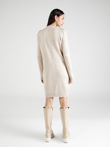 ONLY Knitted dress 'BRIANNA' in Beige