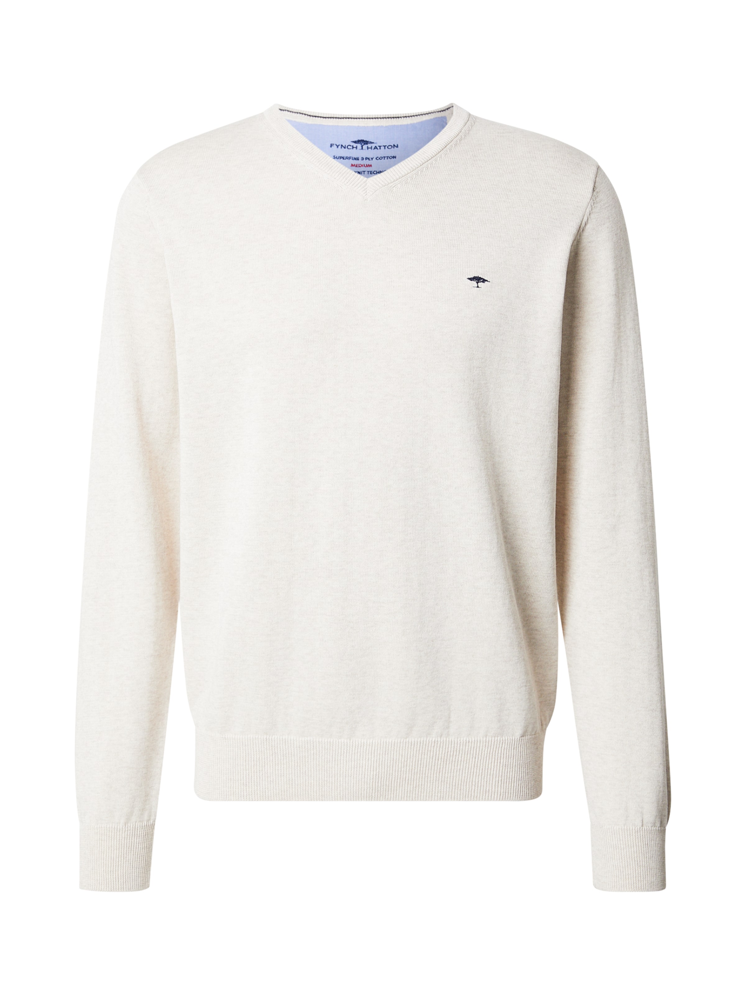 FYNCH-HATTON Svetr – bílá: přední strana