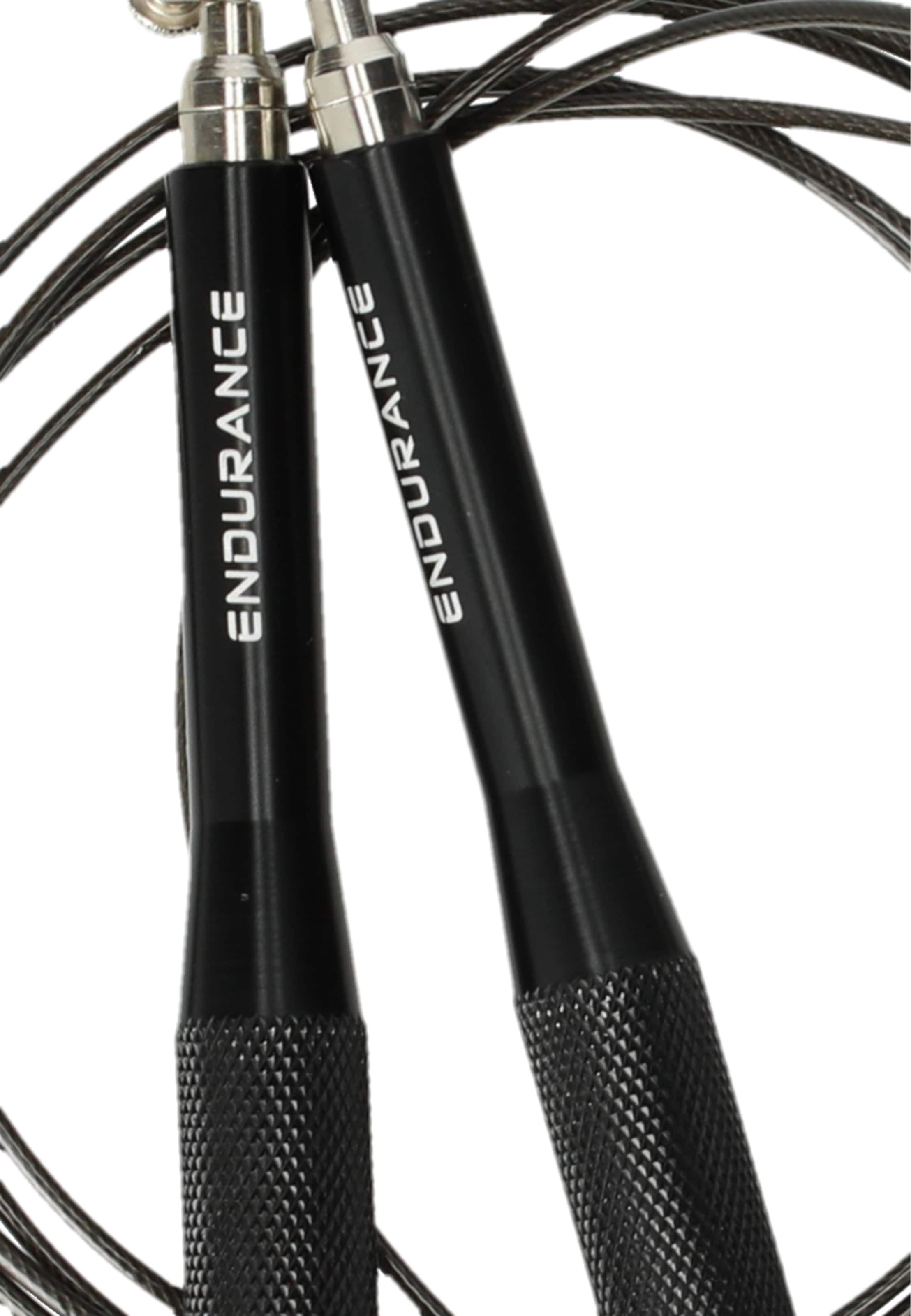 ENDURANCE Springseil 'Speed' in Schwarz