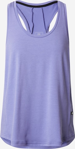 On - Top desportivo 'Focus' em roxo: frente