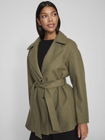 VILA Between-seasons coat 'Metil' in Green: front