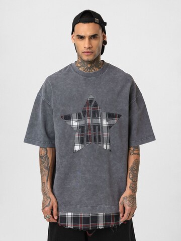 Dandalo T-Shirt 'Milan' in Grau: Vorderseite