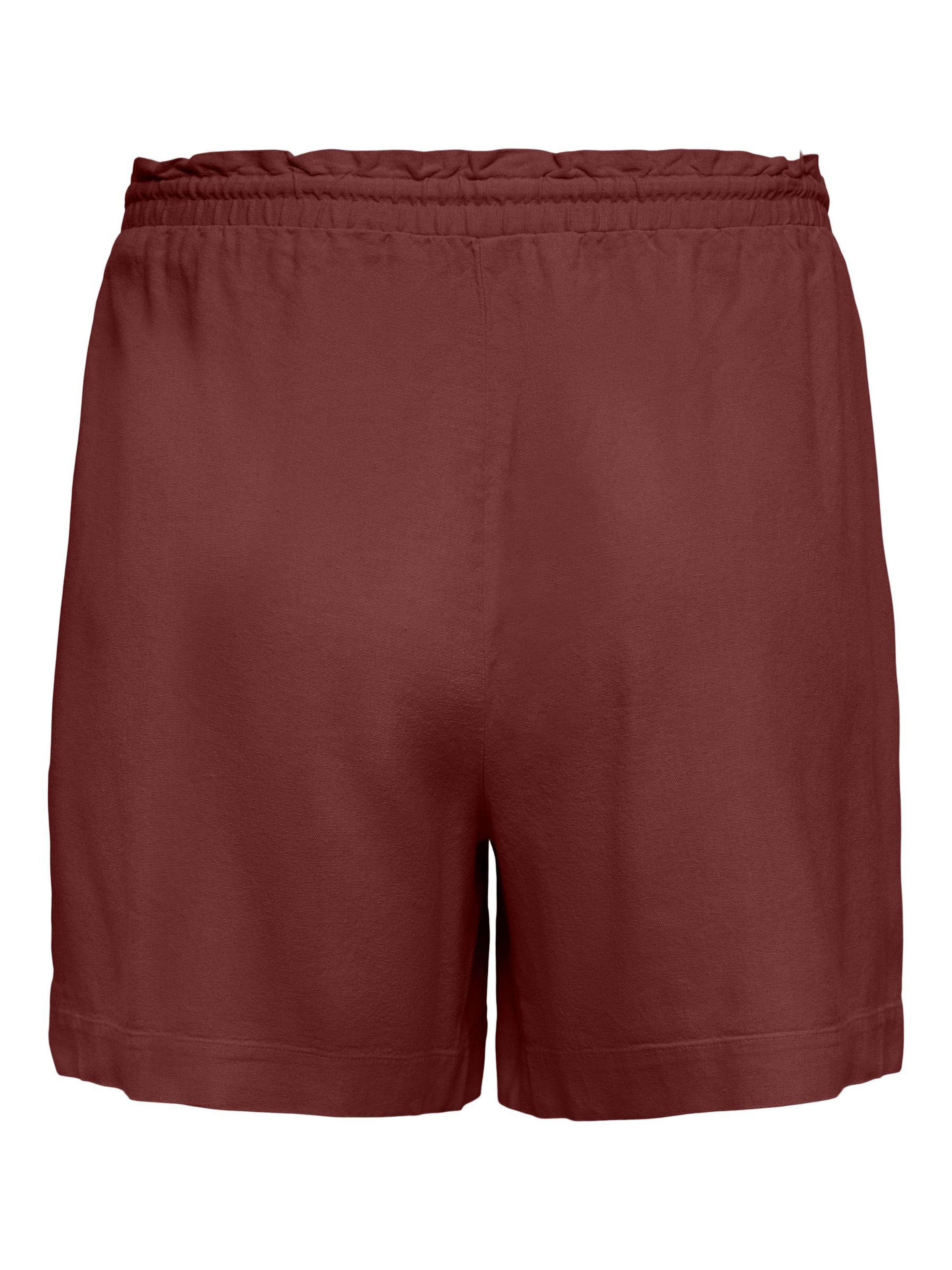 Vero Moda Curve Regular Pants 'MYMILO' in Red
