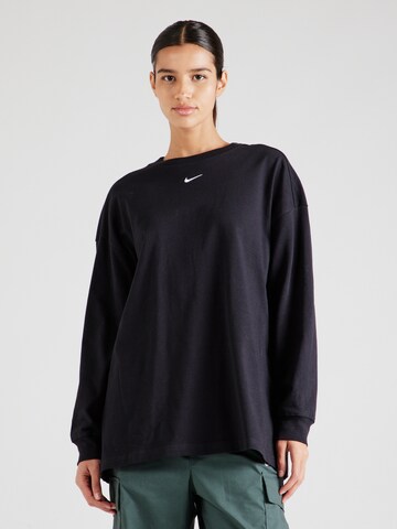 Nike Sportswear Shirt in Schwarz: Vorderseite