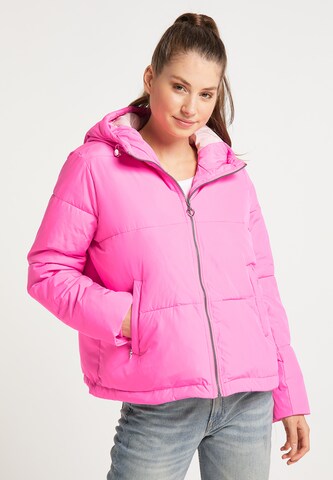 MYMO Winter jacket in Pink: front