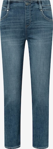 Liverpool Slimfit Jeans 'Gia Glider' in Blauw: voorkant