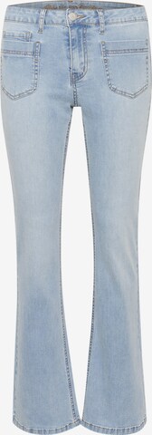 CULTURE Boot cut Jeans 'Sasia' in Blue: front