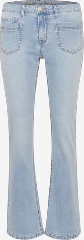 CULTURE Bootcut Jeans 'Sasia' in Blauw: voorkant