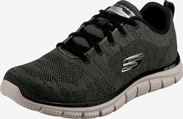 Baskets basses 'Track' SKECHERS en vert : devant