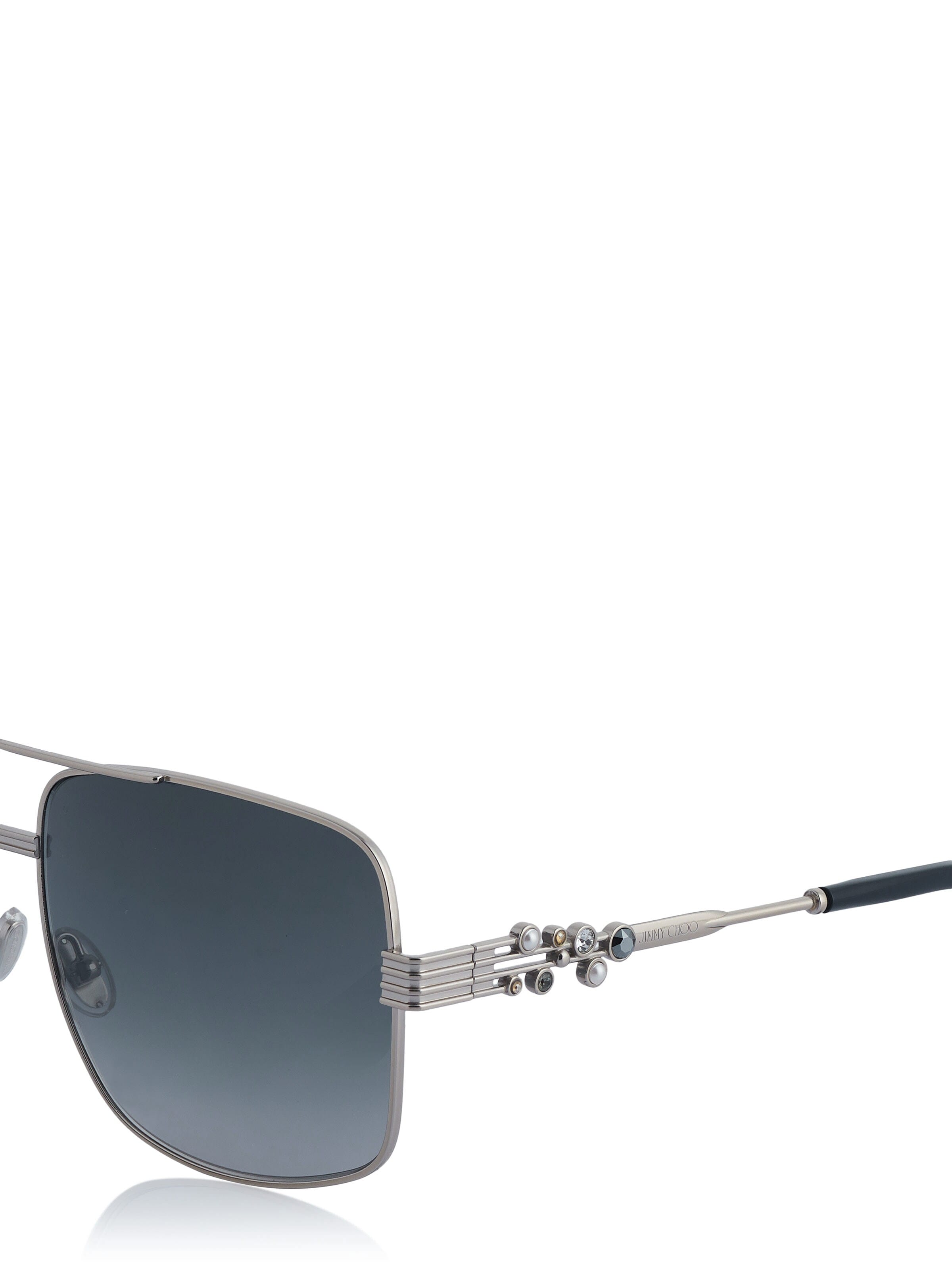 Lunettes de soleil JIMMY CHOO en argent