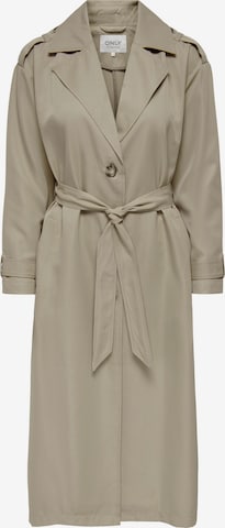 ONLY Between-Seasons Coat 'Line' in Beige: front