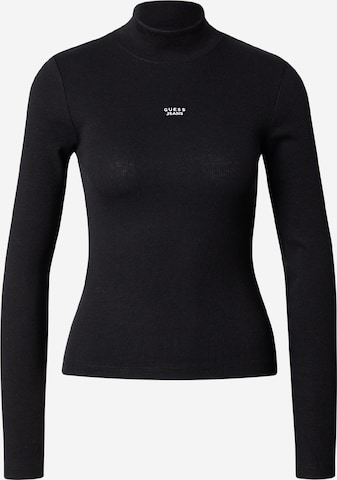 juoda GUESS JEANS Marškinėliai: priekis