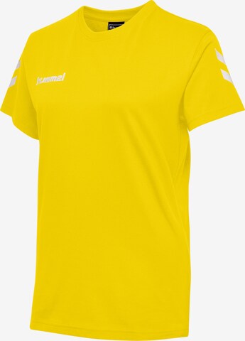 geltona Hummel Sportiniai marškinėliai