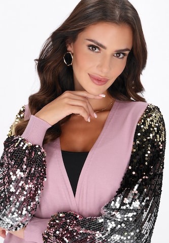 faina - Cárdigan en rosa