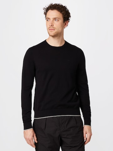 Pullover 'Maglieria' di ARMANI EXCHANGE in nero: frontale