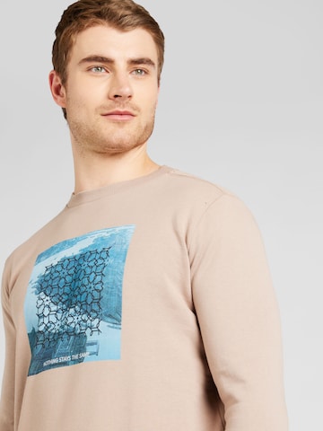 WESTMARK LONDON Sweatshirt 'London River' in Beige