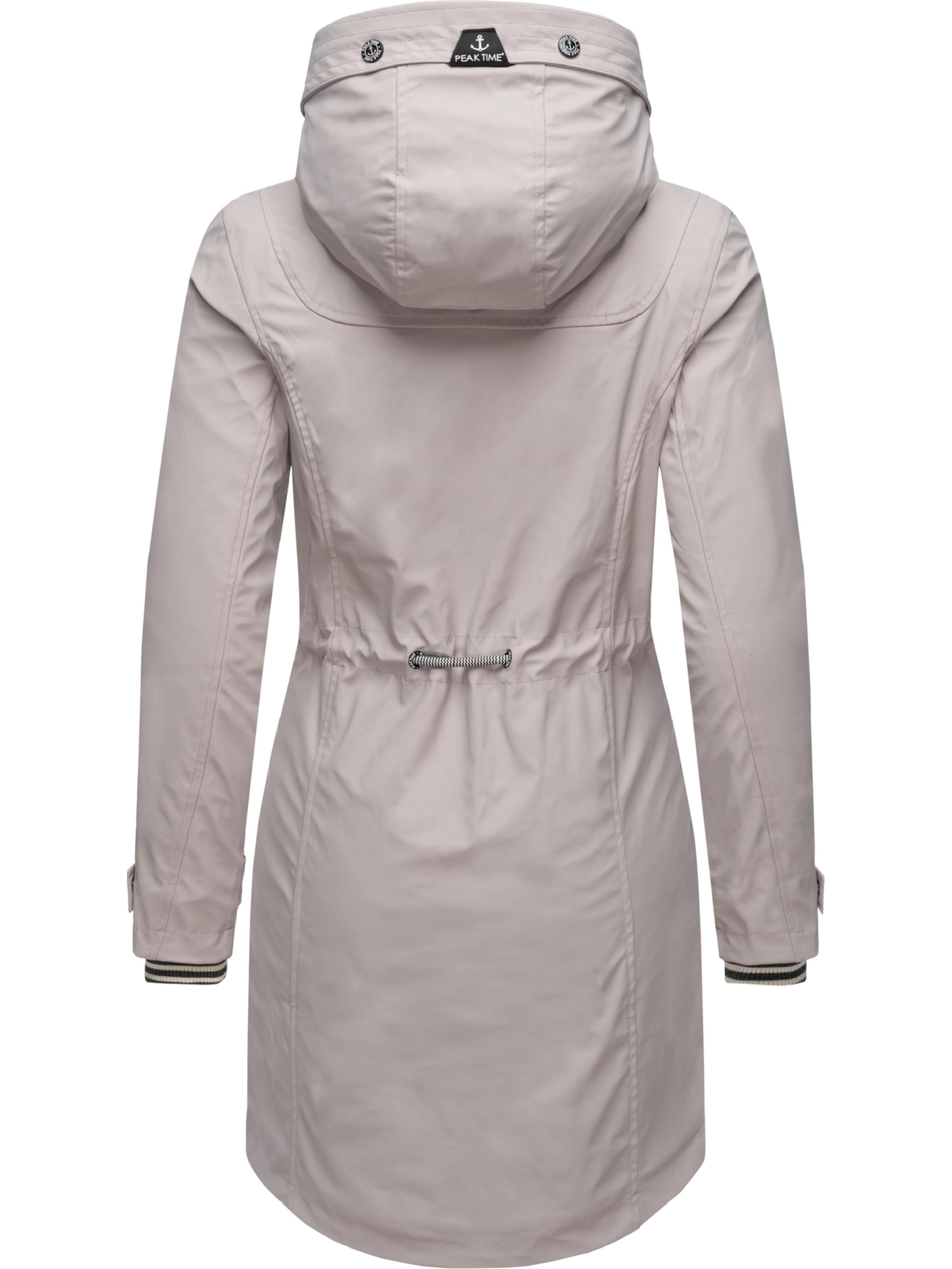 Cappotto funzionale 'L60042' di Peak Time in grigio