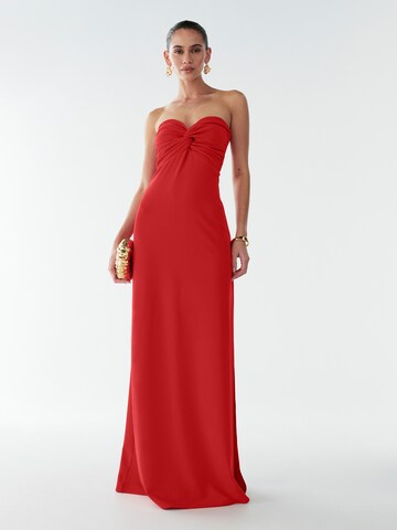 BWLDR Kleid 'Chase' in Rot: Vorderseite