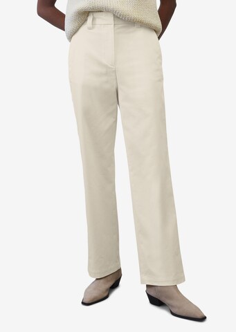 Regular Pantalon Marc O'Polo en beige : devant