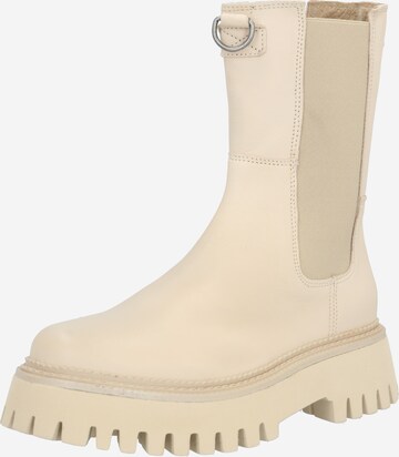 BRONX Stiefel 'Groovy' in Beige: predná strana