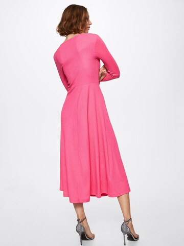 Robe 'Duna' MANGO en rose