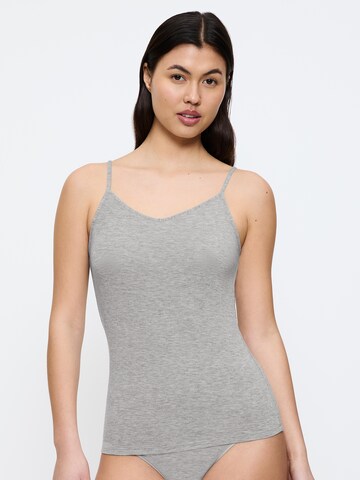 TRIUMPH Top ' Beauty Layers ' in Grey: front