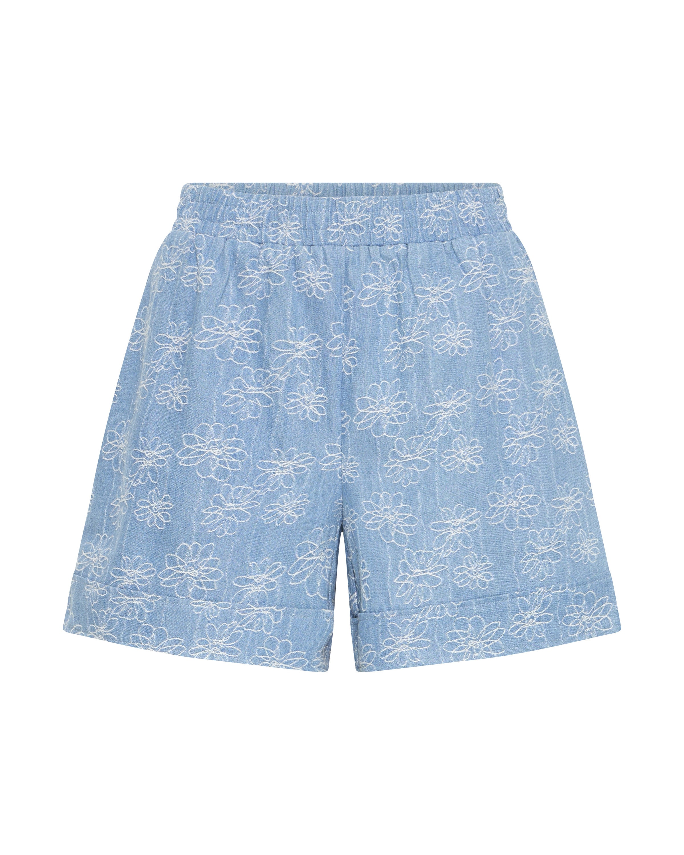 Regular Pantalon 'IHOdette' ICHI en bleu : devant