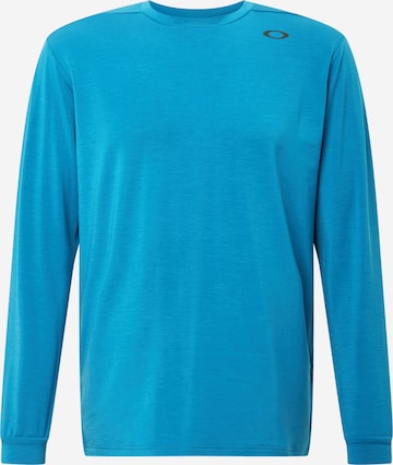 OAKLEY Performance Shirt 'LIBERATION SPARKLE' in Blue: front