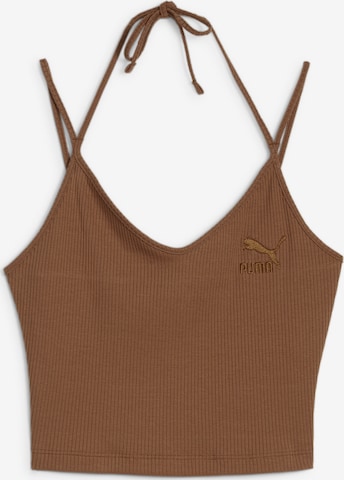 PUMA Sports Top 'CLASSICS' in Brown: front