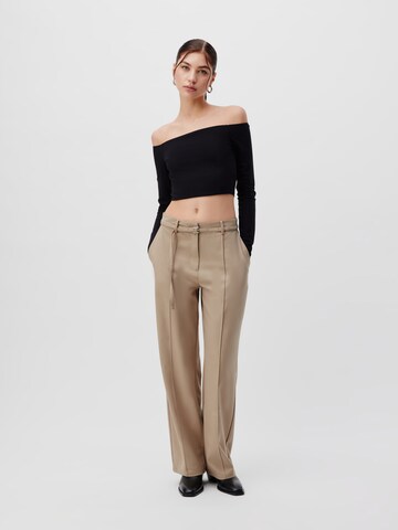 Regular Pantalon 'Leany' LeGer by Lena Gercke en beige