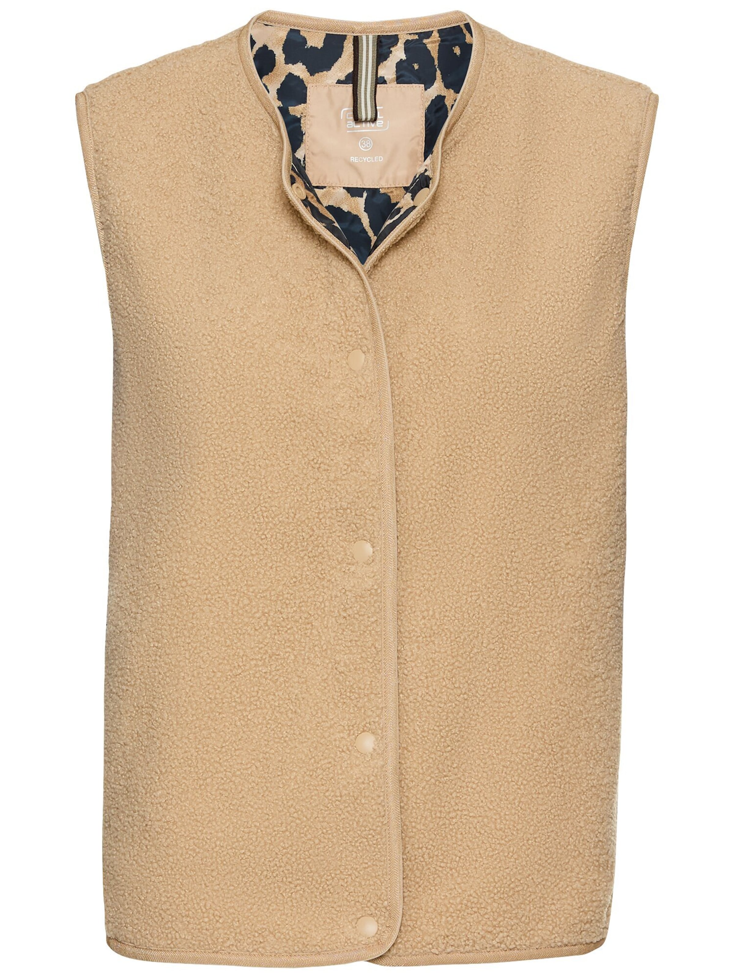 CAMEL ACTIVE Weste in Beige: Vorderseite