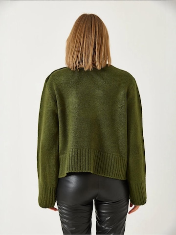 Bianco Lucci Oversized trui in Groen