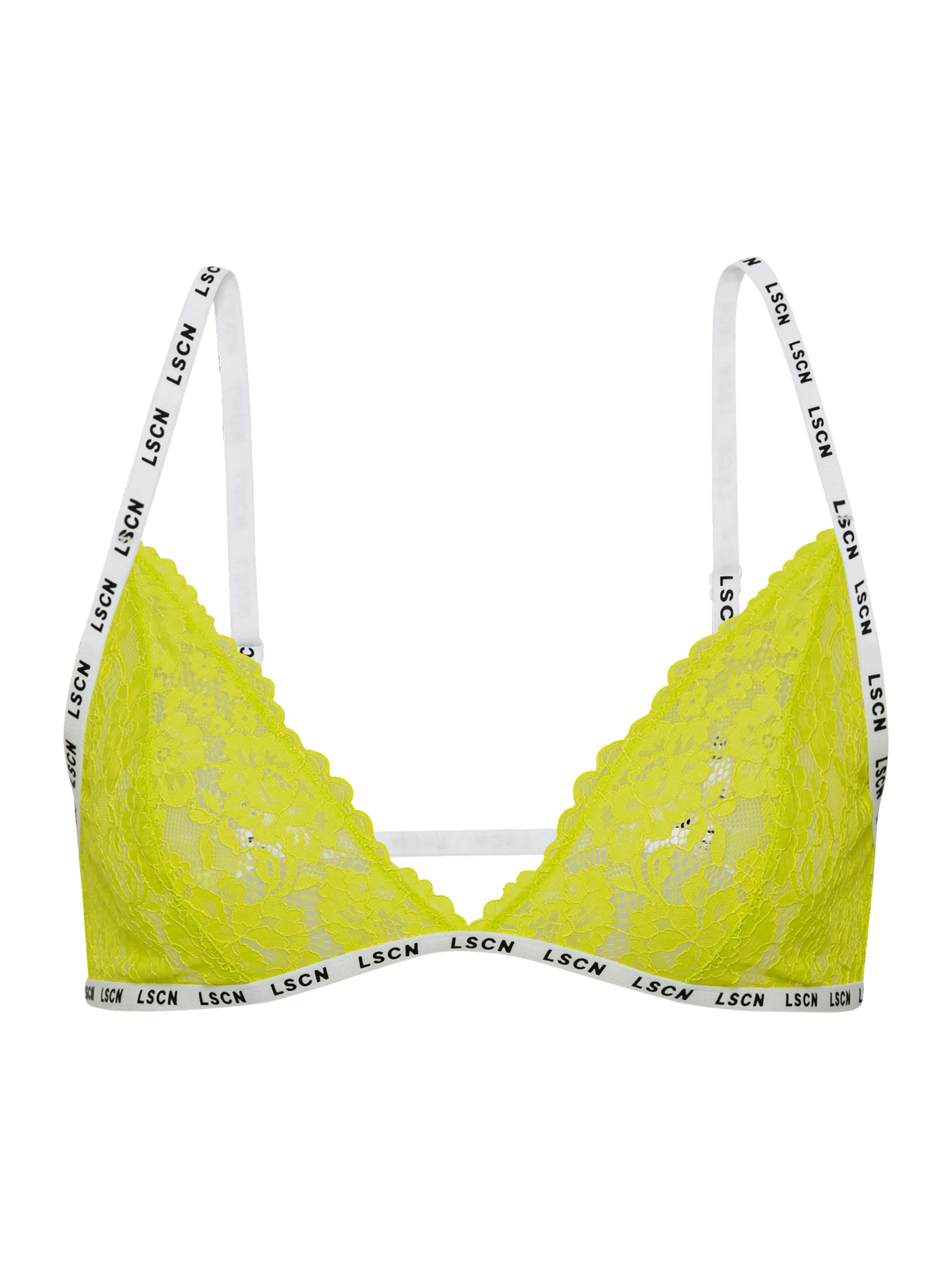 LSCN by LASCANA - Triangular Soutien em verde: frente