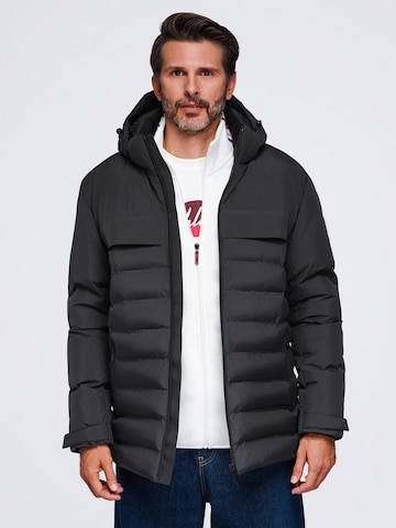 Ombre Winter Jacket in Black