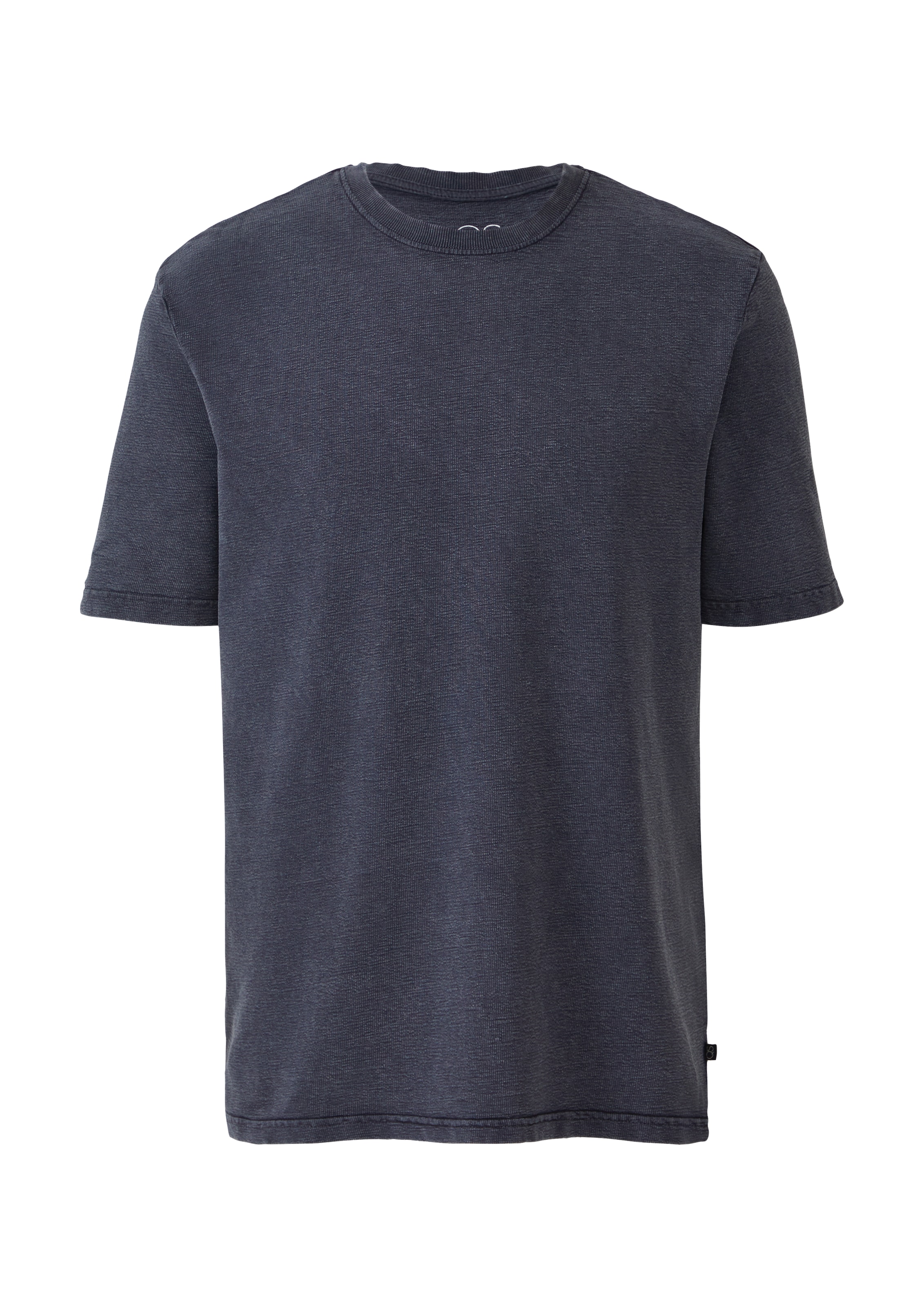 T-Shirt QS en bleu : devant