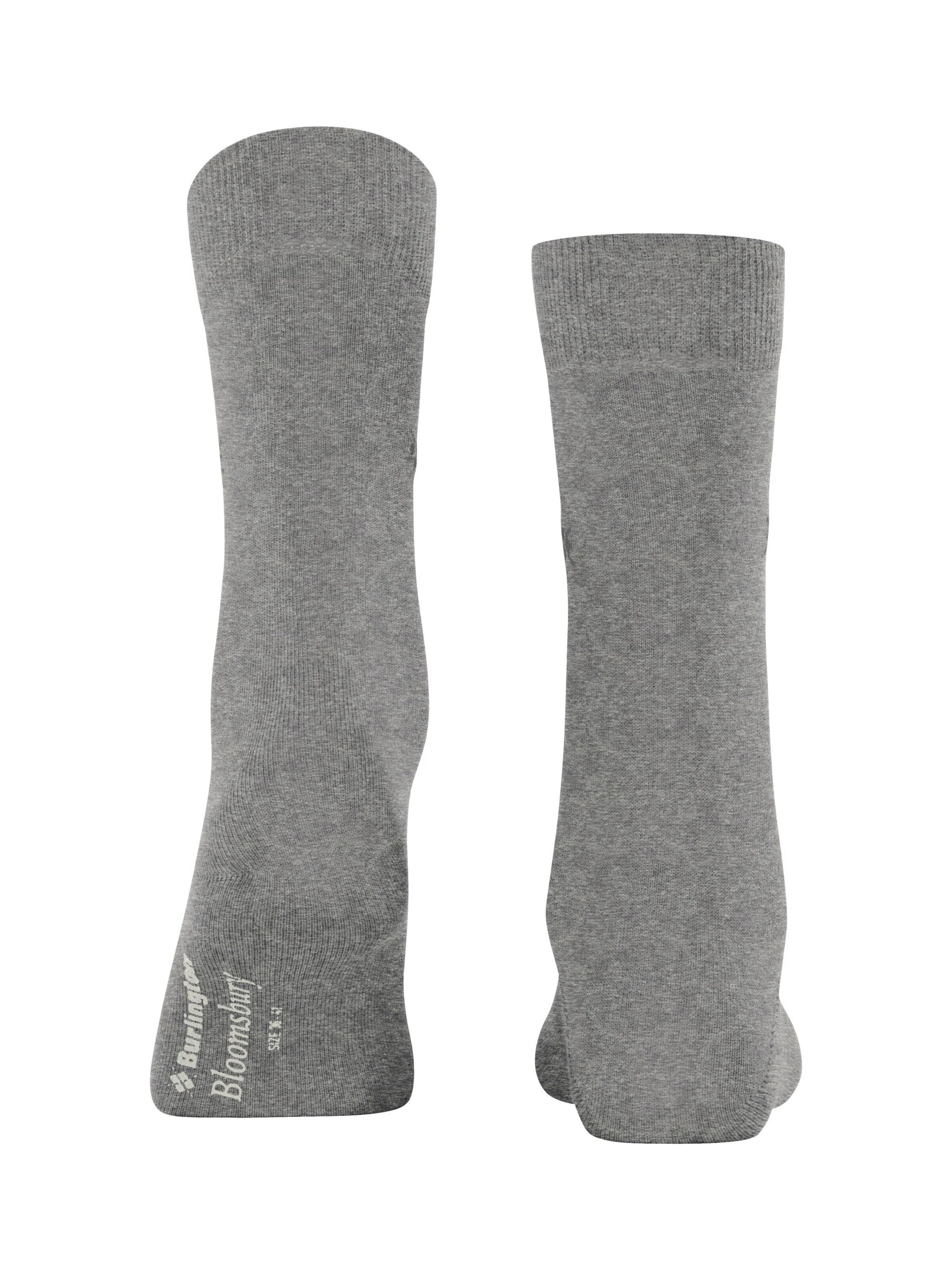 BURLINGTON Socks 'Bloomsbury' in Grey