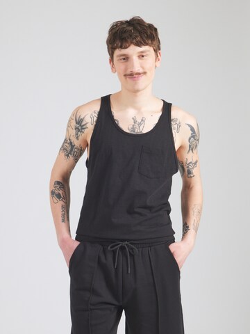 T-Shirt 'JJJAKE' JACK & JONES en noir : devant