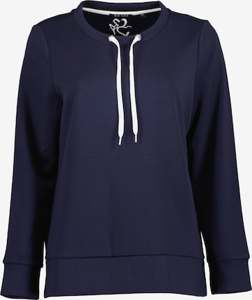 BLUE SEVEN Sweatshirt i blå: framsida