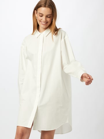 Robe-chemise 'OLIVIA' DENHAM en blanc : devant