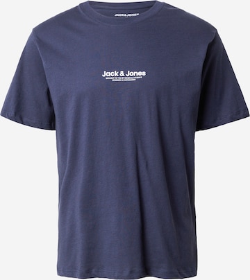 JACK & JONES Shirt 'JWHVESTERBRO' in Blue: front