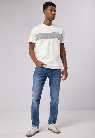 Street One MEN T-Shirt in Weiß