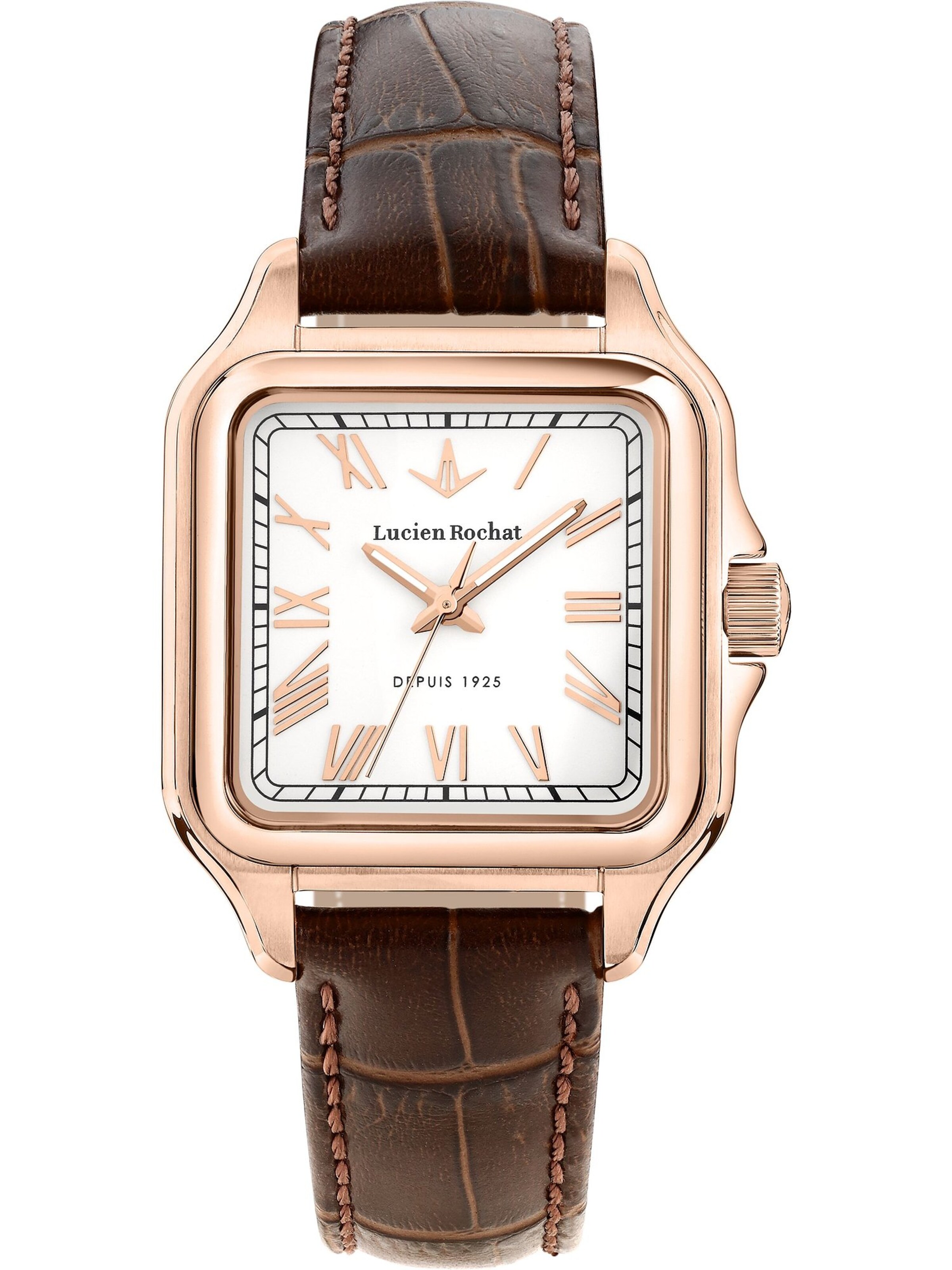 Lucien Rochat Uhr in Pink: Vorderseite