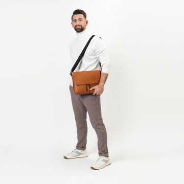 Farmhood Document Bag in Brown