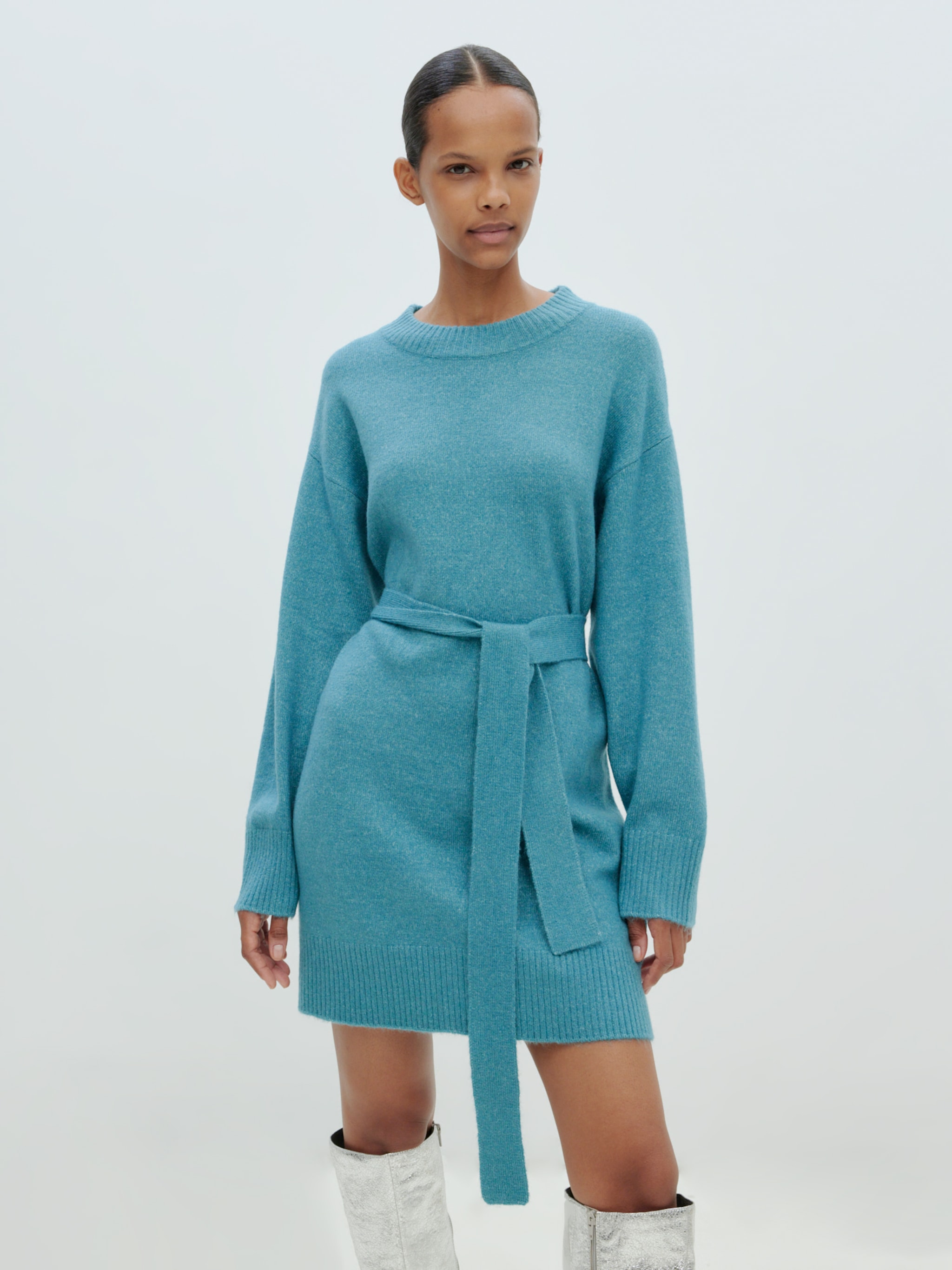 EDITED Producten Jurk 'Mariana' Blauw